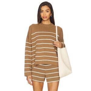 NWT • La ligne Leo striped shorts - XS